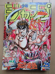 *週刊少年ジャンプ*1990年6月4日 25号 男塾 燃える!お兄さん 聖闘士星矢 ドラゴンボール ダイの大冒険 ジョジョ シティーハンター 当時物