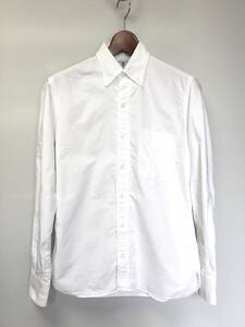 美品 Gambert Custom Shirt ギャンバートカスタムシャツ BDシャツ S オックスフォード USA製 TTX ホワイト