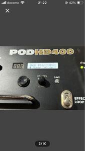 ジャンク　line6POD400 音が出ません　パーツ取りなど