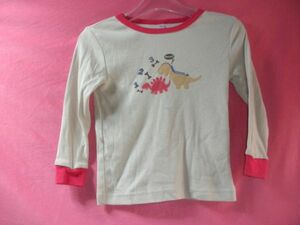 ＵＳＥＤ キッズ Ｔシャツ サイズ100 ベージュ