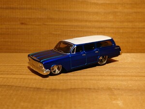 MAISTO CHEVY Biscayne WAGON LOWRIDER NOMAD IMPALA マイスト シボレー ビスケイン ワゴン ノマド ローライダー インパラ ベルエア 1/64