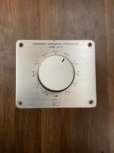 LUXMAN モデルAS-10 定インピーダンス減衰器 2個セット 中古品