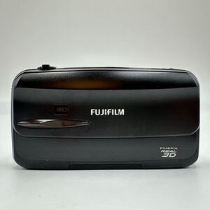 動作品 FUJIFILM 富士フィルム FinePix REAL 3D W3 コンパクトデジタルカメラ ブラック 中古品 充電器なし 現状品 ファインピックス