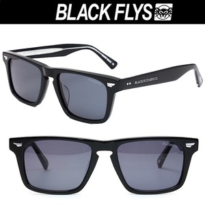 偏光グレーレンズ ブラックフライ FLY HUNTER サングラス BLACK/GREY(POL) BlackFlys