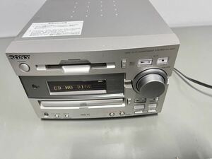 ジャンク品 ソニー　CD/MD　レシーバー　HCD-MD313