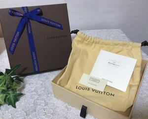 ルイヴィトン「LOUIS VUITTON」ベルト用空箱・保存袋・しおりのセット(1565) 旧型 正規品 付属品