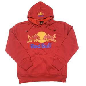 Red Bull レッドブル ブランドロゴ プルオーバーパーカー (レッド) (S) [並行輸入品]