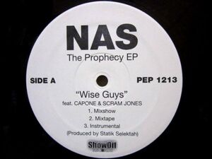 WHITE ONLY/NAS - THE PROPHECY EP/PRO. STATIK SELEKTAH/WISE GUYS/JONESIN/EASTSIDE STORY f. STYLES P & BIGGIE/DEAD PRESIDENCE