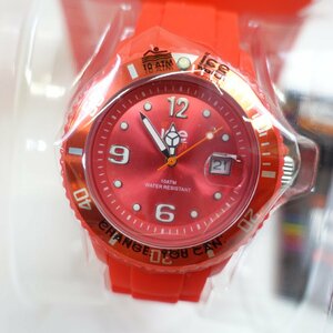 4207T【本物保証】ice watch アイスウォッチ SI.RD.U.S.09 クォーツ デイト メンズ 腕時計 未使用品