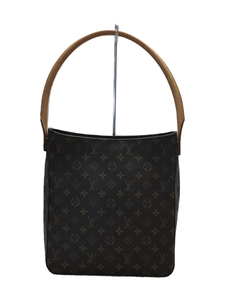 LOUIS VUITTON◆ルーピング_モノグラム_BRW/PVC/BRW/茶色/ルイヴィトン/M51145