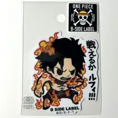 ONEPIECE B-SIDE LABEL ステッカー エース