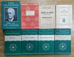 y0904-8.ジョン・ゴールズワージー 書籍まとめ/小説/英米文学/洋書/ JOHN GALSWORTHY /作品/