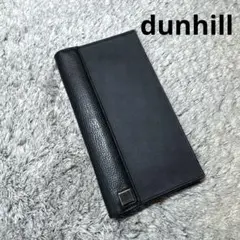 dunhill ダンヒル 長財布 札入れ レザー ブラック