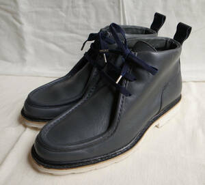 Paraboot for sacai 別注 MUCY チロリアンシューズ ブーツ 7 1/2 F グレー フランス製　ミカエル MICHAEL