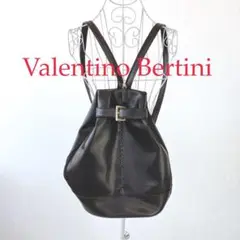 ValentinoBertini 2Wayダークブラウンリュック、ワンショルダー