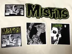 MISFITS ステッカーx刺繍ワッペン