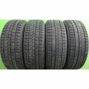 ブリヂストン BLIZZAK VRX2 205/60R16 4本SET◆2018年製8~9分山スタッドレス◆中古 アウトサイドに傷あり◆白石区手渡し可◆エスティマ等に