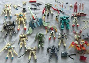 ガンダムなどのプラモデル◆完成品15点★ジャンク扱い