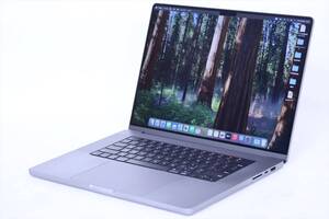 1円～ 美品 M1Max 64Gメモリ バッテリー良好 MacBook Pro 16 2021 M1 Max RAM64GB SSD512GB 16.2Liquid Retina Mac OS 15 Sequoia Wi-Fi6