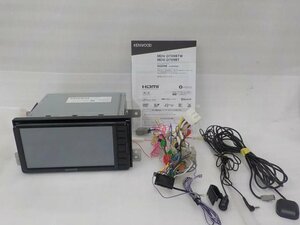 【　ケンウッド　KENWOOD　】　彩速ナビ　MDV-D709BTW　※ DBA-B11W　より取り外し　 ※セキュリティ解除済