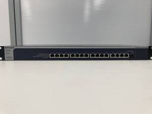 NETGEAR XS716E 10GbE 16ポート + SFP L2スイッチ②★各ポート疎通確認済