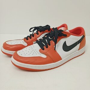 [KA16B-611-086-1] NIKE ナイキ AIR JORDAN エアージョーダン 1 LOW OG STARFISH CZ0790-801 スニーカー 箱無し 中古