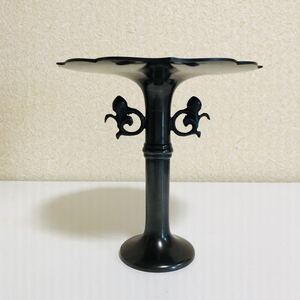 19-10 ◎ ☆中古品・ジャンク品☆ 桔梗 一文字 一輪挿し 花器 花入 花瓶 華道具 唐銅 いけばな 銅製 アンティーク