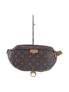 LOUIS VUITTON◆ルイヴィトン/バムバッグ_モノグラムキャンバス_BRW/ウエストバッグ/PVC/ブラウン/M43644//