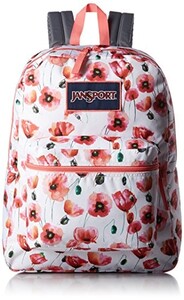 ●/ 新品 Jansport ジャンスポーツ リュックサック バックパック 花柄 ピンク 白 OVEREXPOSED -MULTI CALI POPPY■L17885YER-180310-14-26