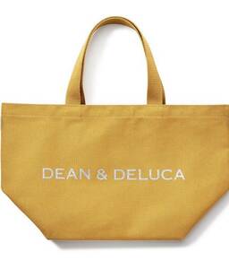 DEAN&DELUCA ディーン&デルーカ トートバッグ ディーンアンドデルーカ エコバッグ チャリティー　マスタード　イエロー　S 限定　完売