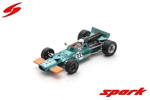 ■スパークモデル 1/43 1969 BRM P138 #22 G.イートン US GP