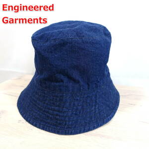 【定番】エンジニアードガーメンツ　ダンガリー地バケットハット　Engineered Garments　（Bucket Hat）　サイズＬ