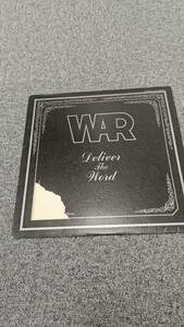 LP/War / Deliver The Word /Liberty / LLP-80917 / H2 Overture / Gypsy Man / ジャズファンク /L0916096