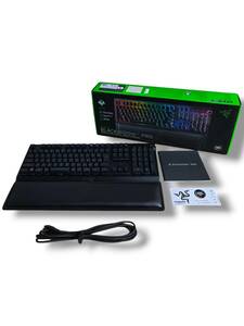 【1000円出品】Razer Blackwidow V3 Pro JP Green Switch ワイヤレス ゲーミングキーボード 