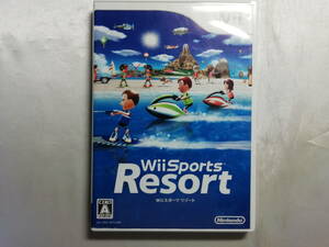 中古品/欠品有り Wiiソフト Wii Sports Resort 説明書欠品