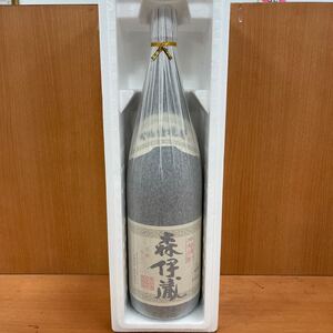 S132【未開栓】/ 森伊蔵 1.8L 25度 本格焼酎 かめ壺焼酎 和紙付 芳醇無比 森伊蔵酒造 芋焼酎