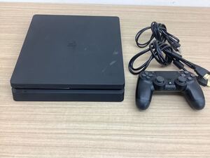 ◯営NI066-A8T80【埼玉発】SONY PlayStation4 CUH-2000B 1TB ブラック 通電簡易動作確認済み 初期化済み コントローラー付き 現状品