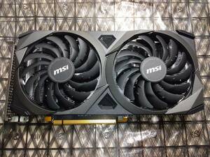 [MSI] GeForce RTX 3060 VENTUS 2X 12G OC (NVIDIA GeForce RTX 3060 12GB) 中古