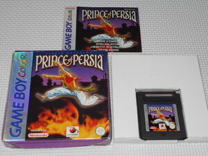 GB★PRINCE of PERSIA 海外版(国内本体動作可能) 端子清掃済み★箱付・説明書付・ソフト付