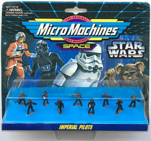 ★未開封 Micro Machines Star Wars スターウォーズ IMPERIAL PILOTS インペリアルパイロット ミニチュアフィギュア 皇帝軍ドール人形 9f