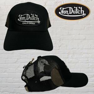 新品　Von Dutch メッシュキャップ　ボンダッチ　メッシュCAP Y2Kファッション　韓国ファッション