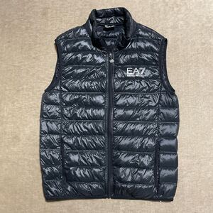 エンポリオアルマーニ ■EA7ロゴ！ライトダウンベスト　M〜Lサイズ相当　EMPORIOARMANI 