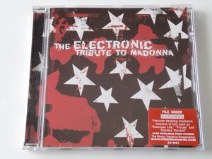 THE ELECTRONIC TRIBUTE TO MADONNA CD VITAMIN US CD9081 マドンナトリビュート,Motor Industries,451Studios,Dynamichrome,Sasha Welles