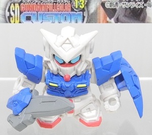 バンダイ SDガンダムフルカラーカスタム13「ガンダムエクシア」※開封品、カード無し