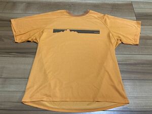 patagonia パタゴニア p6 キャプリーン　ラッシュガード　半袖 Tシャツ　tシャツ ２０００年前半モデル　オレンジ　Ｍサイズ　美品