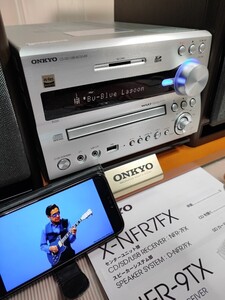 〓整備品&完動品〓　ONKYO X-NFR7FX(D) CD/SD/USBレシーバーシステム、ハイレゾ対応、2019年製