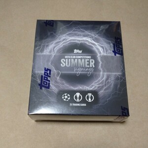 2023 Topps UEFA Club Competitions Summer Signings 未開封 Box