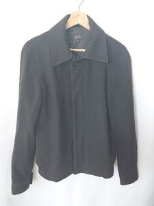 ■ A.P.C 長袖 ショートコート サイズM ブラック レディース E