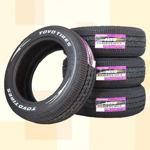 215/60R17C 109/107R RWL TOYO トーヨー H30 24年製 正規品 ホワイトレター 送料無料 4本税込 \78,600より 1