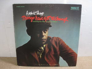 ●LP レコード● ARCHIE SHEPP アーチー・シェップ Things Have Got To Change 変転の時 U.S.A. 米国盤 LEE WILSON●